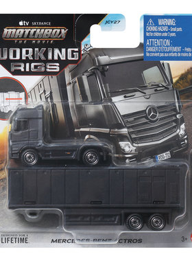 火柴盒 JCY27 工程车系列 奔驰 BENZ ACTROS 卡车 Matchbox