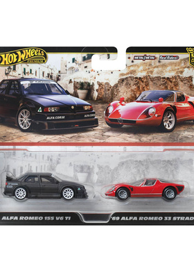 风火轮HBL96 汽车文化 阿尔法罗密欧 155TI赛车33跑车hotwheels