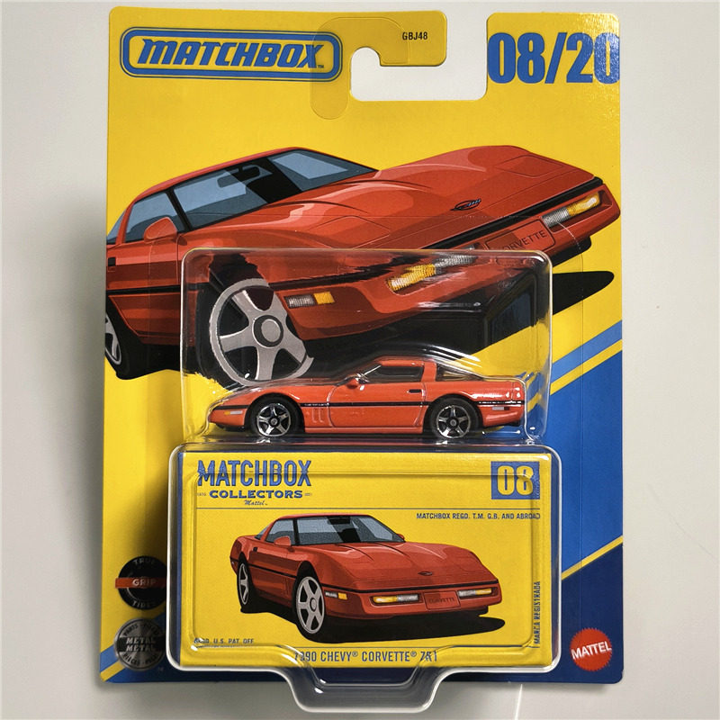 火柴盒 GBJ48 收藏家系列 雪佛兰 克尔维特 ZR1 跑车 Matchbox图片
