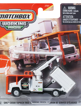 火柴盒 JCY27 工程车系列 GMC 8500 吉姆西 树木修剪车 Matchbox