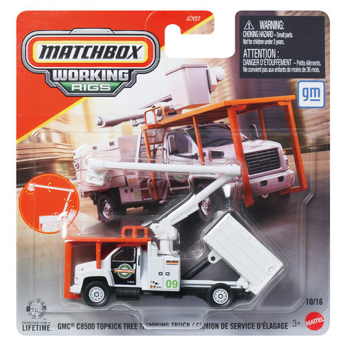 火柴盒 JCY27 工程车系列 GMC 8500 吉姆西 树木修剪车 Matchbox