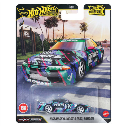 风火轮 GJT68 挚爱之选 尼桑 GTR R32 PANDEM 跑车 hotwheels