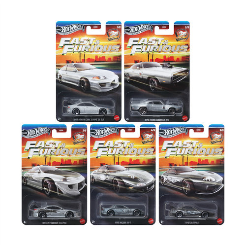 风火轮 HNR88 银标 速度激情 道奇 思域 速霸 三菱 hotwheels