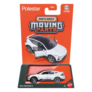 火柴盒 FWD28 活动部件 极星POLESTAR 3 轿车 Matchbox