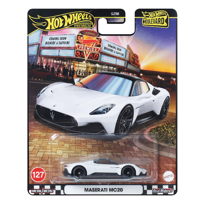 风火轮 GJT68 花园大道 玛莎拉蒂 MC20 跑车 hotwheels