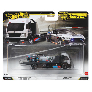 风火轮 FLF56 赛车运输车 福特野马MUSTANG 漂移赛车 hotwheels