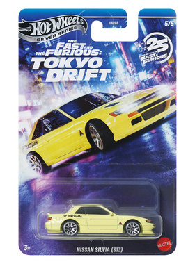 风火轮 HNR88 速度激情 尼桑 SILVIA S13 漂移车 hotwheels