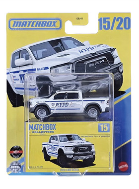 火柴盒 GBJ48 S收藏家系列 道奇公羊皮卡 NYPD 纽约警车 Matchbox