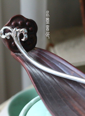 水墨音色 步摇配件 cos/ DIY材料 金属合金盘发簪 多N款入