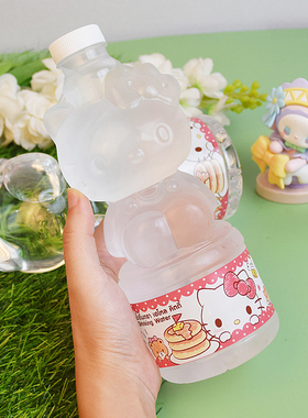 泰国进口哈喽Kitty矿泉水可爱瓶装天然饮用水711同款卡通造型KT水