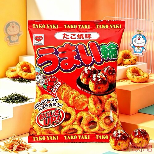 日本章鱼烧玉米浓汤味能量圈