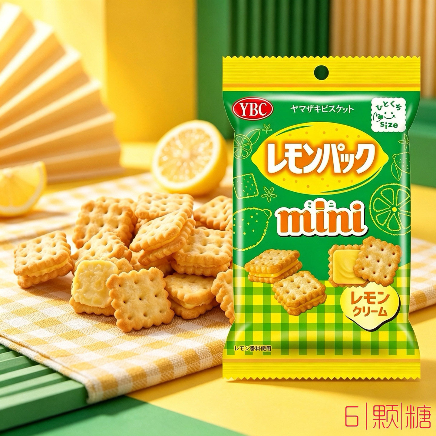 日本进口零食YBC夹心饼干迷你芝士味柠檬味mini奥利奥盐牛奶饼干