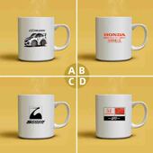 跑车FD2思域飞度GK5跑车TYPER红头K20汽车JDM马克杯陶瓷杯定制