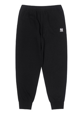 MLB正品2025春季新款男女情侣时尚运动休闲束脚长裤3APTB0154