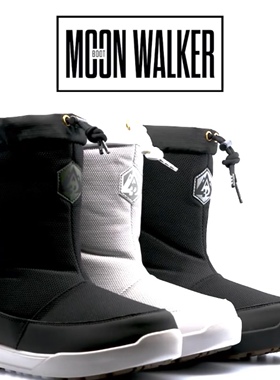 21-22Thirtytwo32Moon walker迷彩雪地靴 黑色防寒防水滑雪鞋 2色