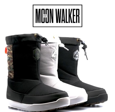 21-22Thirtytwo32Moon walker迷彩雪地靴 黑色防寒防水滑雪鞋 2色