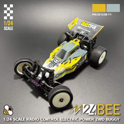 1/24后驱遥控越野车MB24黄色