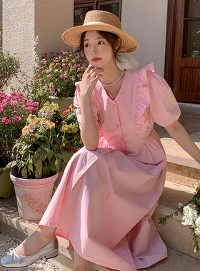 【网红爆款现货】2023夏季气质简约风中长裙2C030-2309-P105-K159