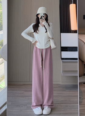 2023年新款宽松欧棉休闲裤X1814-1-K121402-P30控48  数据跑量款