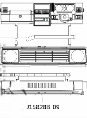 Capo SIXER 1:6 武士 Samurai 吉姆尼 中控 前脸 中网 J15828B-09