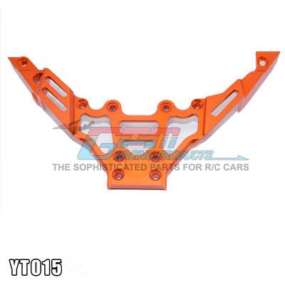 GPM FOR AXIAL YETI 90026 铝合金波箱和底盘连接座-1件 YT015