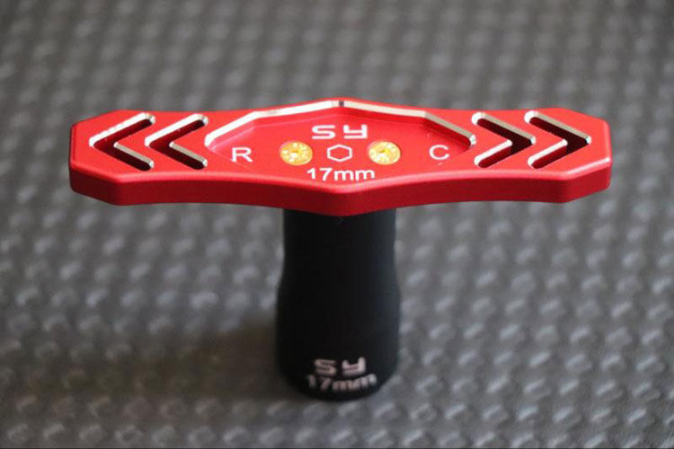 套筒扳手 17MM  24MM DIY 模型套筒扳手 拆轮胎结合器 螺母用