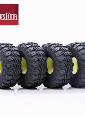 TigerDog 老虎狗 1.9寸超软 仿真攀爬轮胎SCX10 90046 D90 TRX4