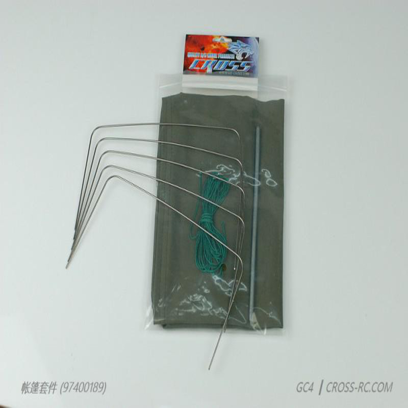 苏乐模型CROSSRC GC4 攀爬车仿真帆布帐篷套装 CS-97400189