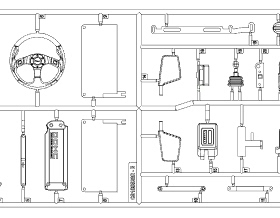 Capo SIXER 1:6 武士 Samurai 吉姆尼  方向盘  现货