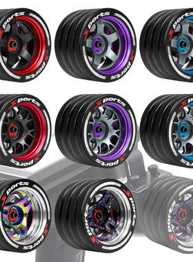 LJF RC遥控器SANWA/FUTABA/NB4/7PX/X9通用型全金属手轮 方向轮