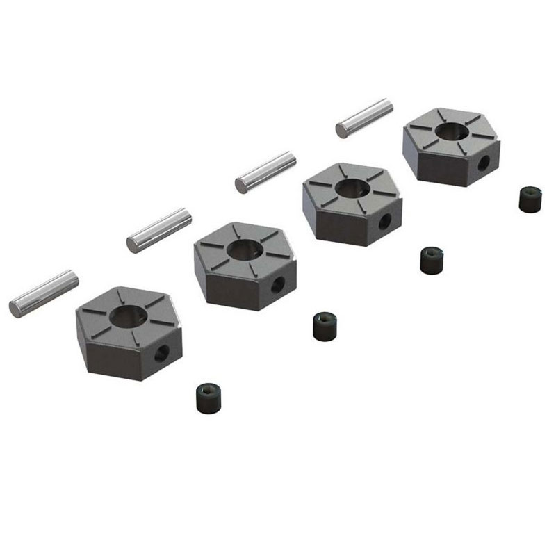 ARRMA原厂配件AR310816 12mm METAL WHEEL HEX SET六角接合器巨石