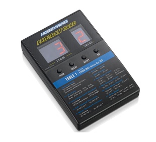 好盈 hobbywing 车用设定卡 船用设定卡 酷跑设定卡 飞腾V5卡