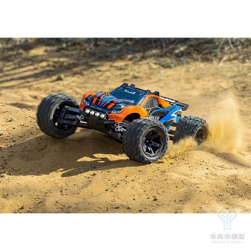TRAXXAS Rustler遥控1/10四驱有刷低重心电动越野车#67064-61