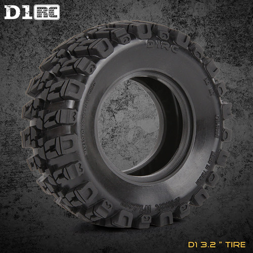 D1RC 1/8 3.2寸胎皮攀爬 轮胎幽灵 AXIAL km2福特 JKmax 胎皮现货