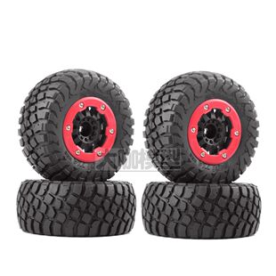 1/10模型短卡轮胎 110MM免粘车轮 Slash山鼠维卡10SC雷魔