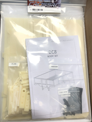 CROSSRC BC8 攀爬车后货兜车厢套件 CS-97400458