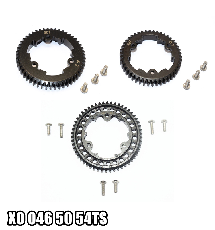 小X TRAXXAS 1/10 MAXX 89076-4 加硬主牙(M1.0)46T /50T/54T-个