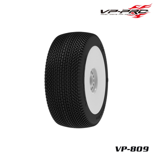 黄白色 PRO RC摇控模型车配件 新款 809 越野车轮胎