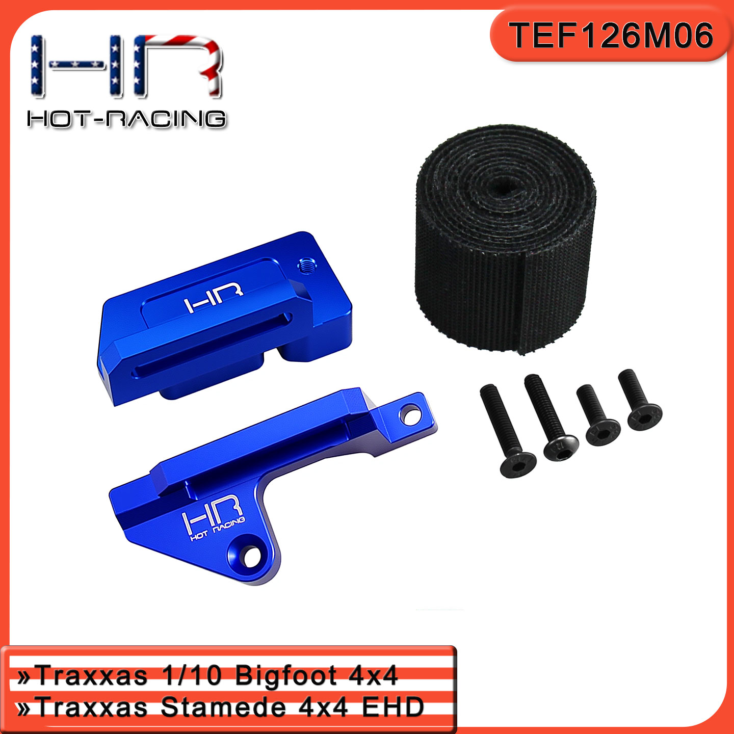 HR1/10Bigfoot4x4电池固定座