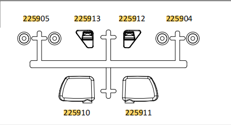 CROSSRC AT6后视镜 CS-97401029