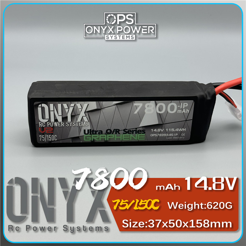 ONYX O.P.S Ultra O/R Serie  7800mah 14.8v 150c 4s1p 锂电池