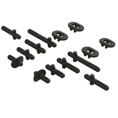 ARRMA AR320357巨石 fazon kraton流浪者皮卡 F1车壳柱套件