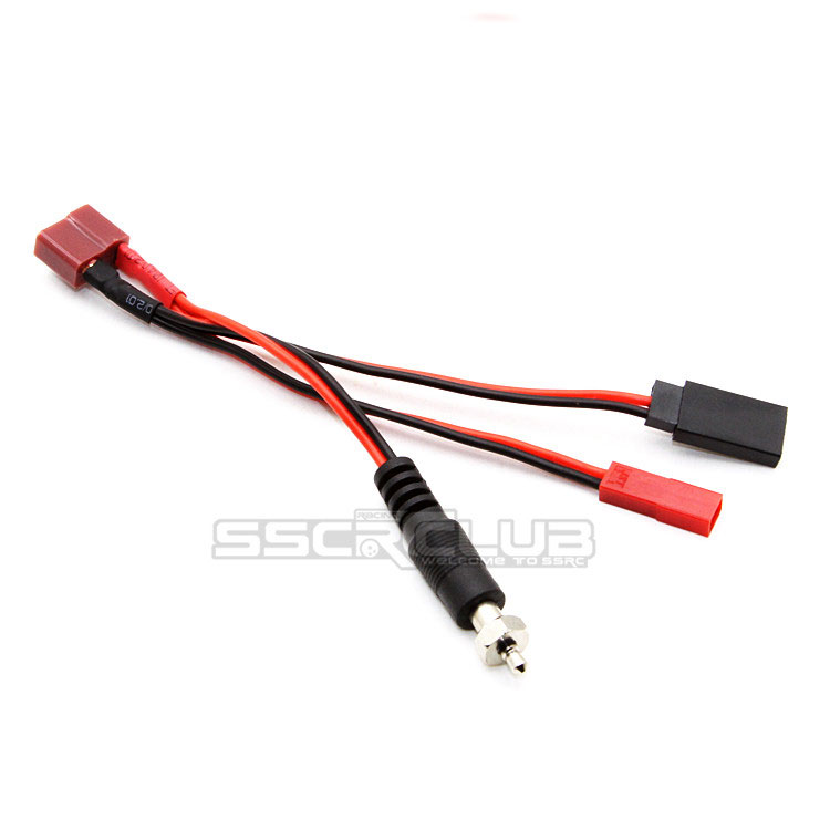 模型 T插 母头转 FUTABA JST 母头充电用线 点火器 转接头 三合一