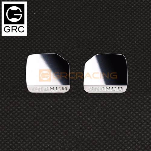 GRC TRX4新烈马 不锈钢后视镜片 高光高亮镜面 仿真改装 G170G