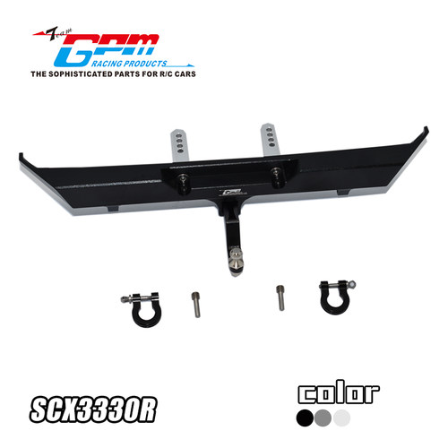 GPM AXI03007 SCX10 III 仿真jeep 铝合金 后防撞栏带拖钩 U型钩