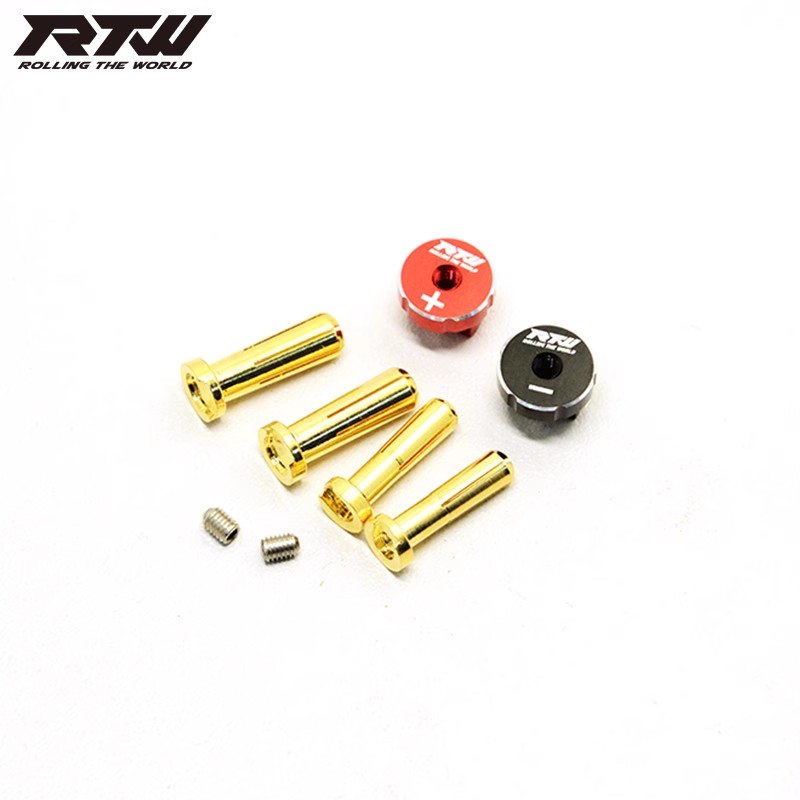 锂电池4MM/5MM插头散热连接器