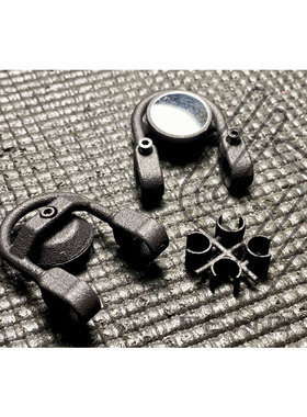 Feng's 攀爬车后视镜反光镜SCX10 III bronco三代烈马RBX10管架车