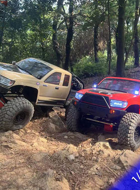 越野车SCX6攀爬车遥控电动半卡