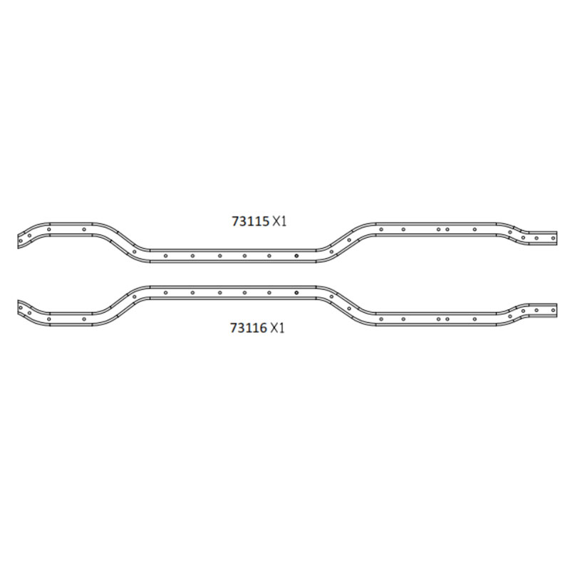X4大豹子攀爬车大梁车架