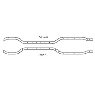X4大豹子攀爬车大梁车架